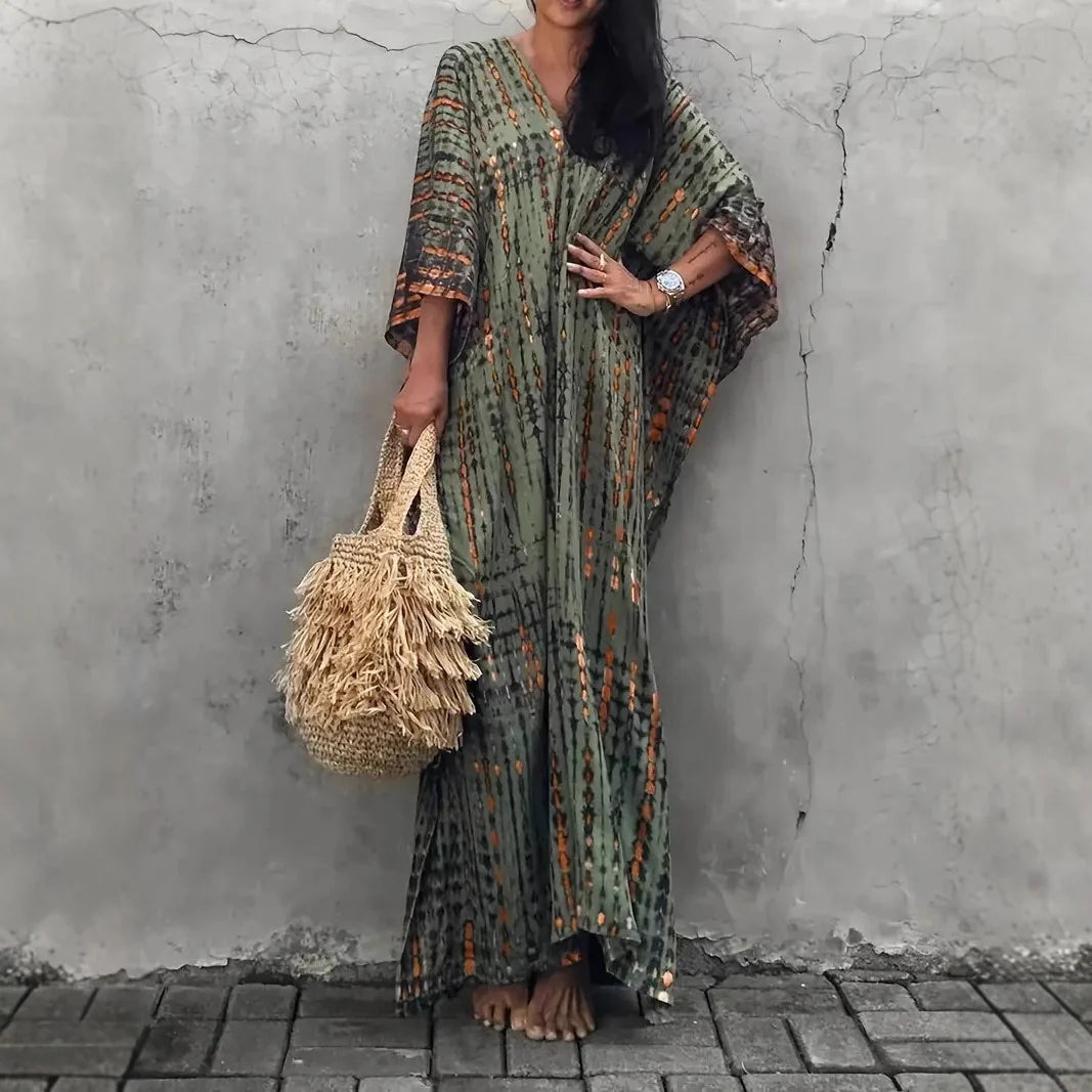 New Styles Fashion One Size Boho Beach Style Dress Women