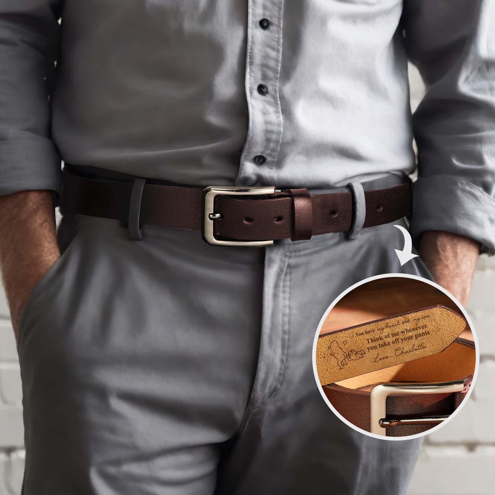 Belt Men Smooth 02