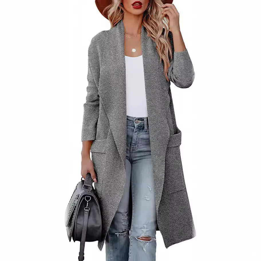 70AE0878-3641-3319-26D1-D79921EDD3E5.jpg New Large-Size Women'S Woolen Jacket - Image 6