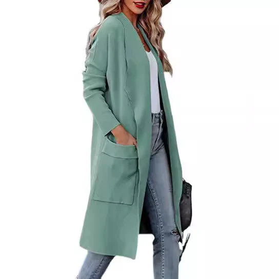 C6FF5D1A-E24F-6931-E7D4-46EA8D6019E2.jpg New Large-Size Women'S Woolen Jacket - Image 8